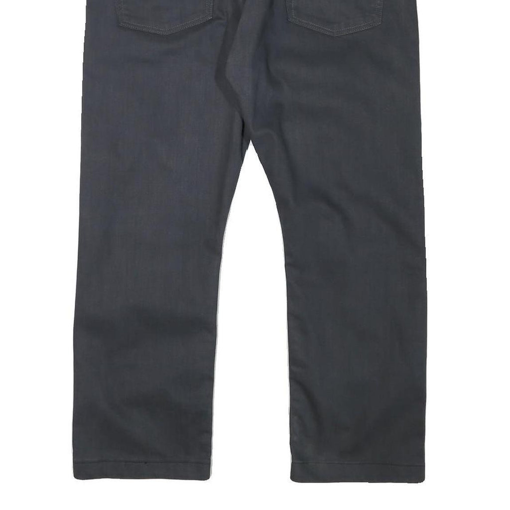 LEVI'S 513 Mens Jeans Regular Straight Denim Dark W38 L26 Stylish Zip Closure