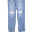 LEVI'S 501 Womens Jeans Blue Regular Straight Denim Light W27 L32 Classic Fit