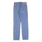 LEVI'S 501 Womens Jeans Blue Regular Straight Denim Light W27 L32 Classic Fit