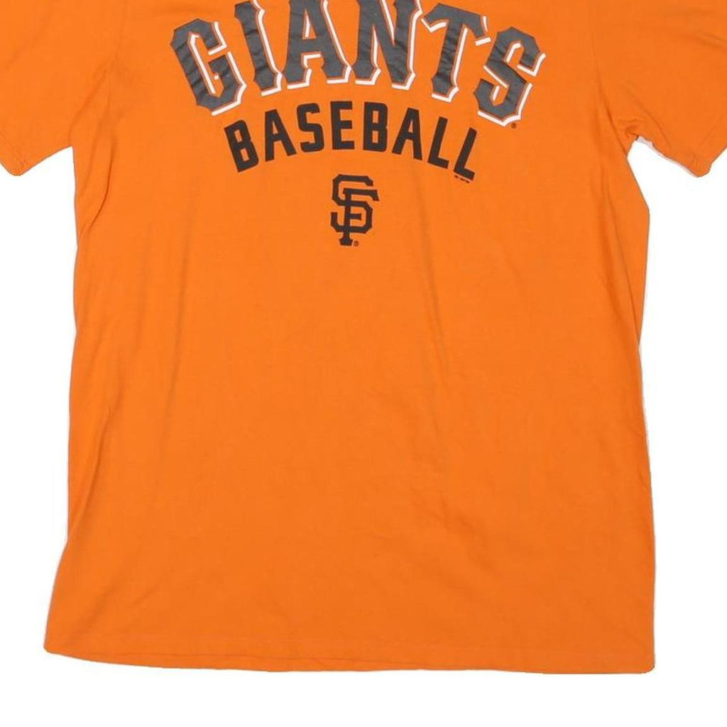 NIKE Mens Orange Giants Baseball Crew Neck Short Sleeve T-Shirt M