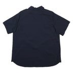 CARHARTT Womens Navy Blue Workwear Shirt XL United Logo Cotton Blend