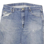 WRANGLER Mens Denim Blue Casual Shorts 2XL W35 Cotton Blend Comfortable Stylish