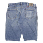 WRANGLER Mens Denim Blue Casual Shorts 2XL W35 Cotton Blend Comfortable Stylish