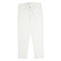 CALVIN KLEIN JEANS Capri Womens Jeans White Regular Jegging W28 L24