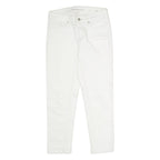 CALVIN KLEIN JEANS Capri Womens Jeans White Regular Jegging W28 L24