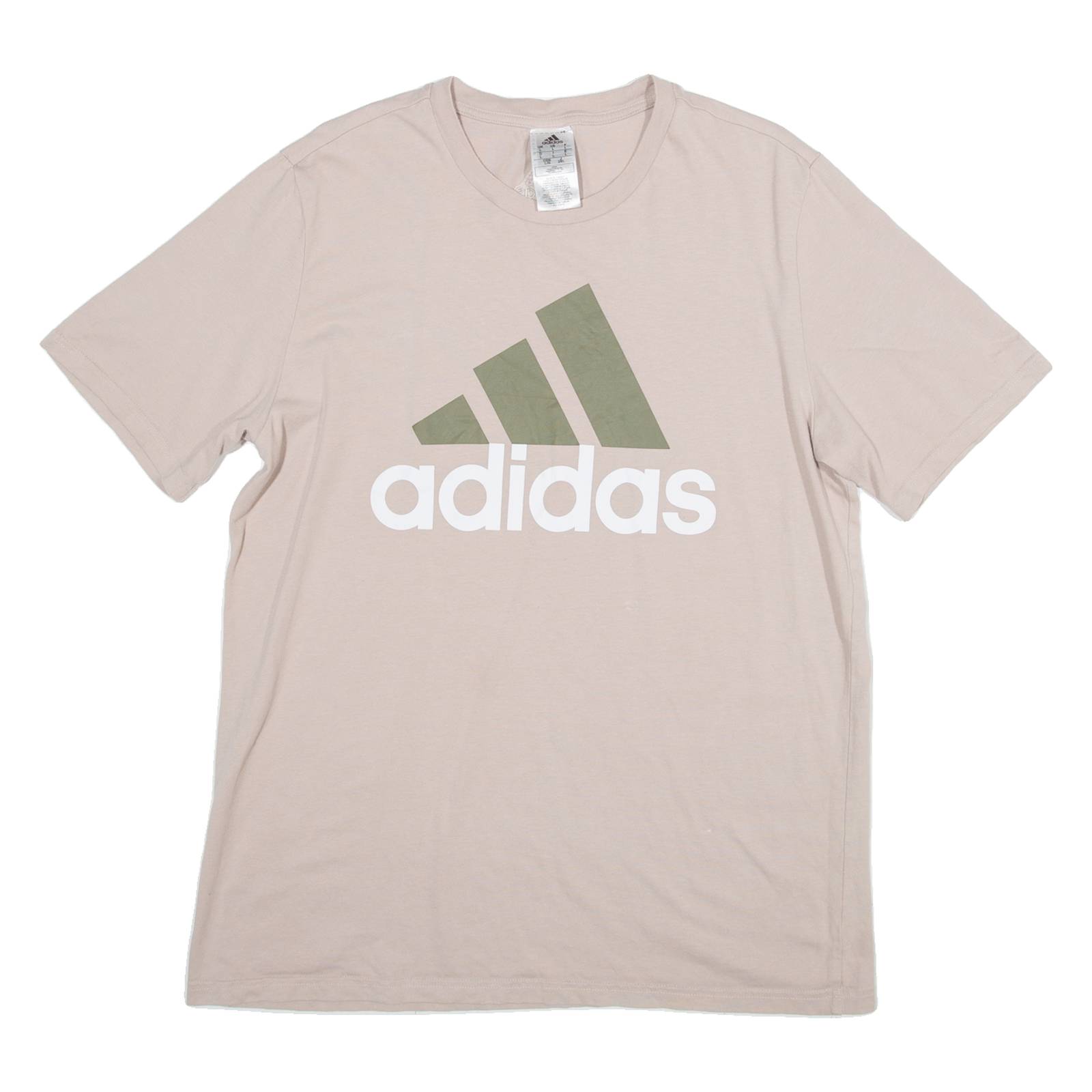 ADIDAS Mens T-Shirt Pink L