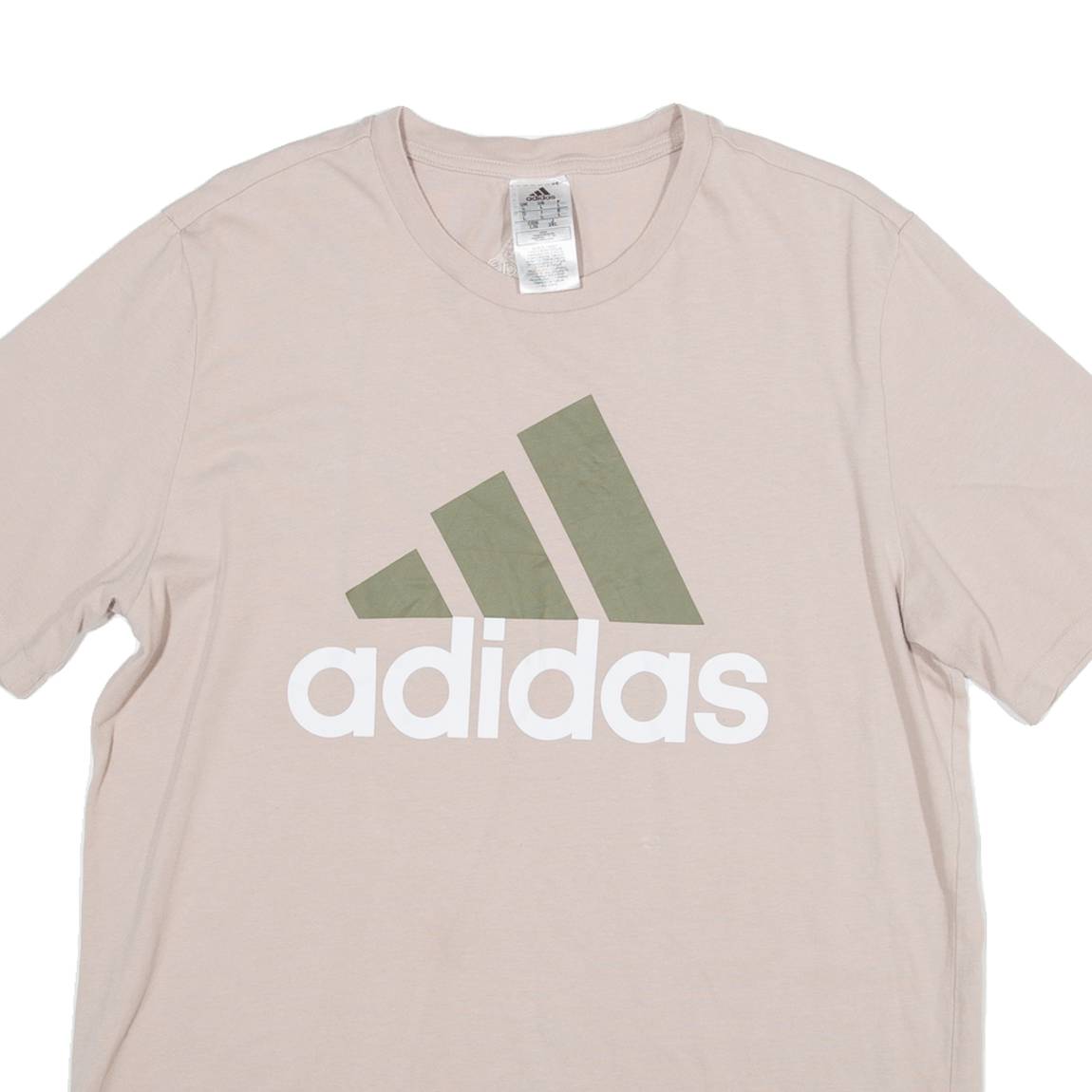 ADIDAS Mens T-Shirt Pink L