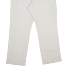 CARHARTT Mens Cotton Blend Beige Relaxed Fit Straight Leg Trousers W34 L28