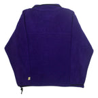 STARTER Mens Fleece Jacket Purple USA L