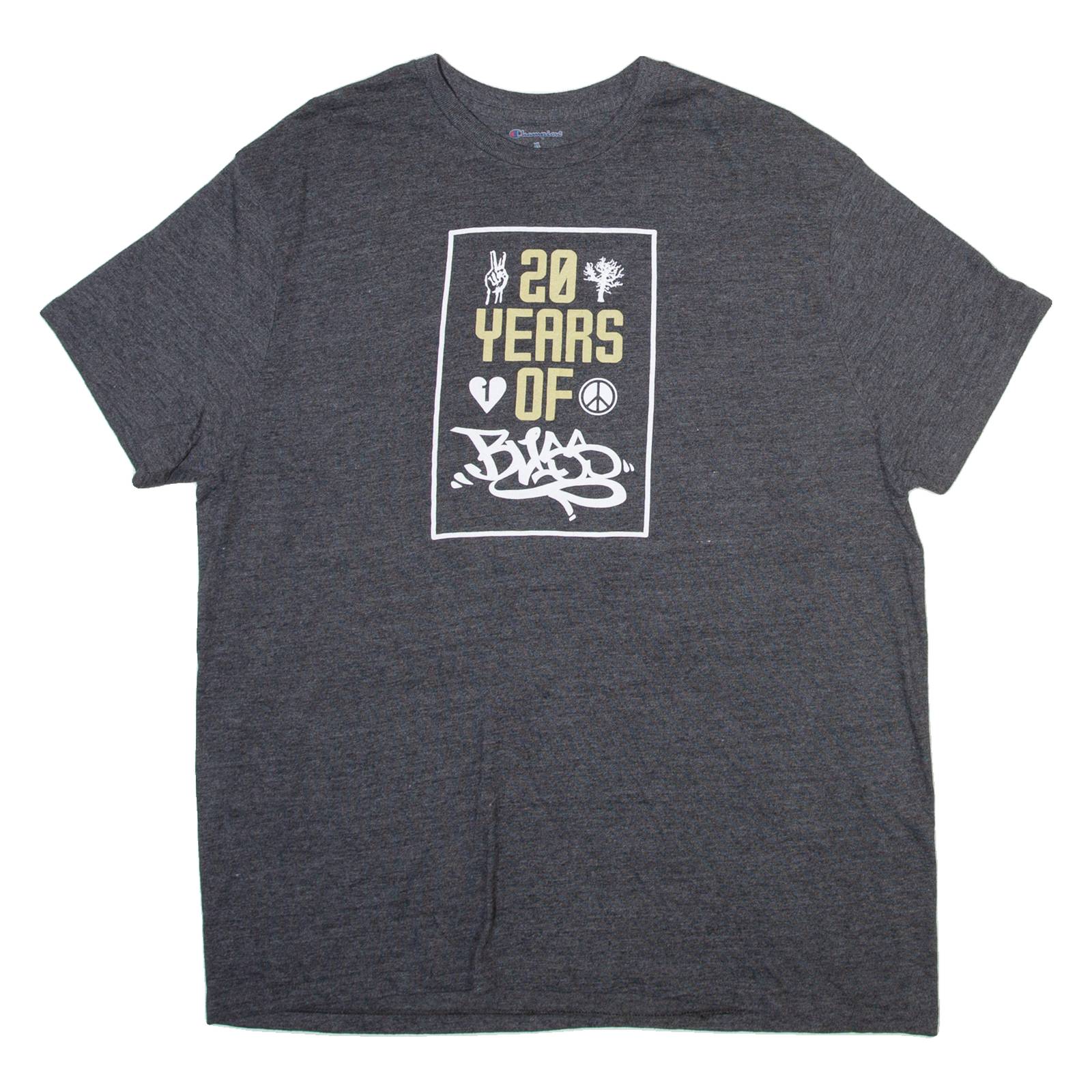 CHAMPION Mens T-Shirt Grey XL
