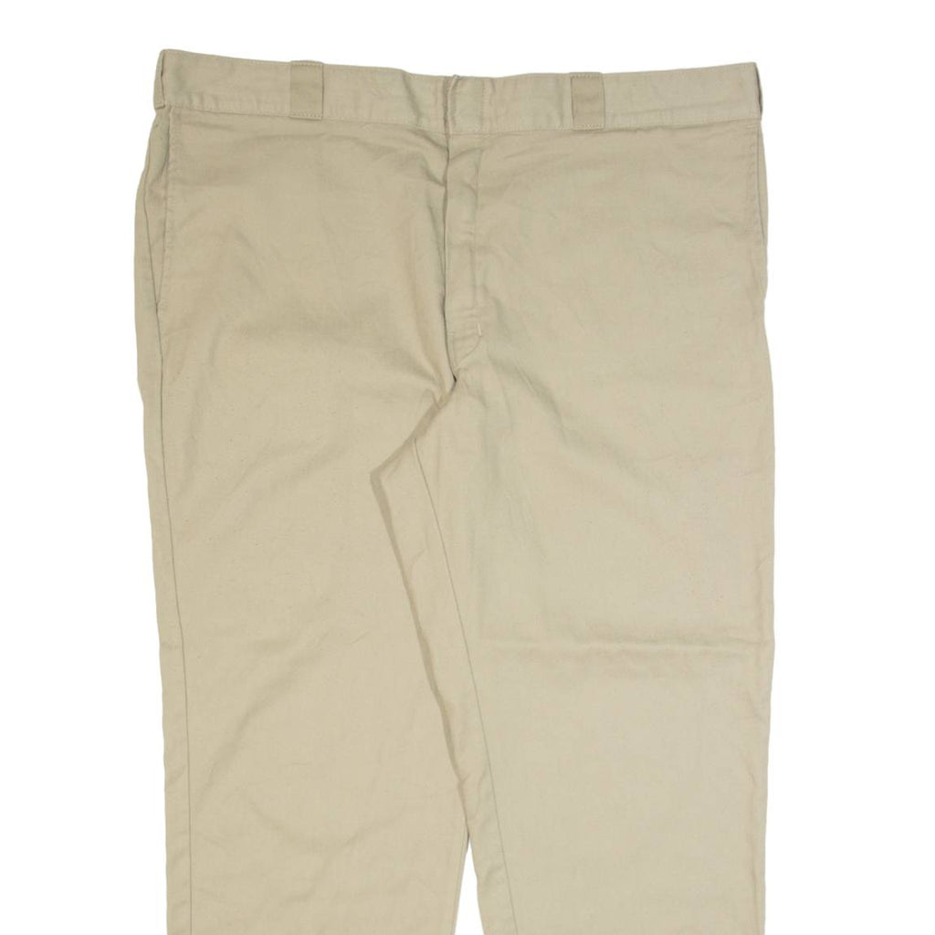 DICKIES Flex 874 Workwear Mens Trousers Beige Regular Straight W42 L30