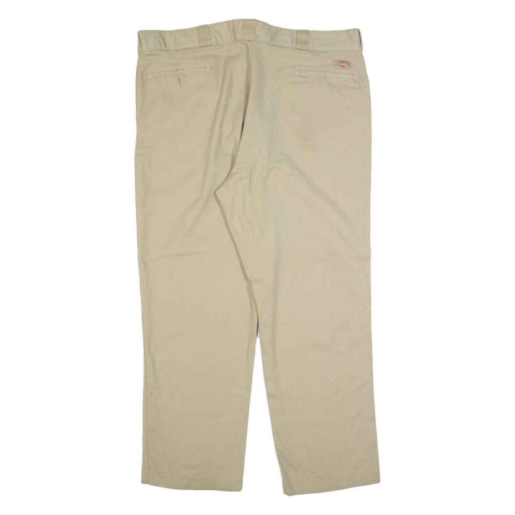 DICKIES Flex 874 Workwear Mens Trousers Beige Regular Straight W42 L30