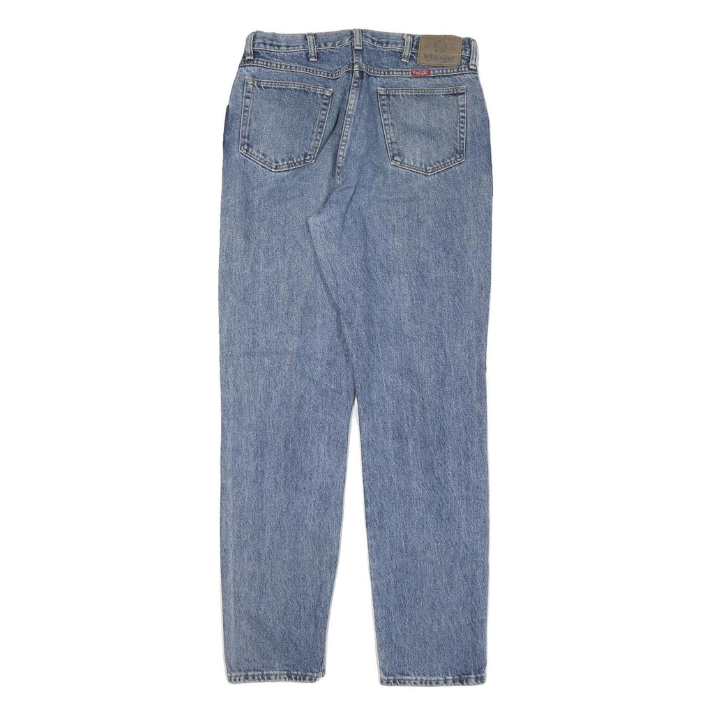 WRANGLER Mens Slim Blue Denim Classic Jeans W30 L32 Casual Zip Cotton Blend