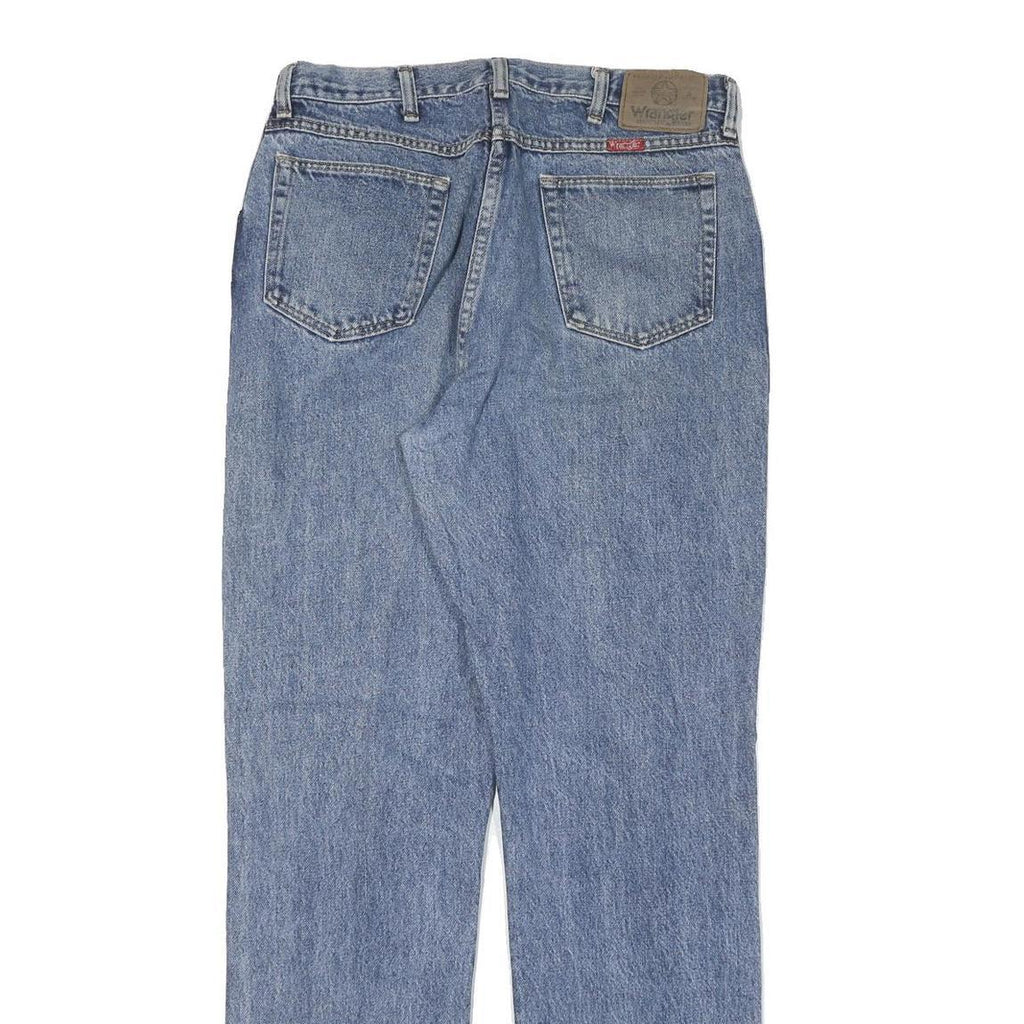 WRANGLER Mens Slim Blue Denim Classic Jeans W30 L32 Casual Zip Cotton Blend