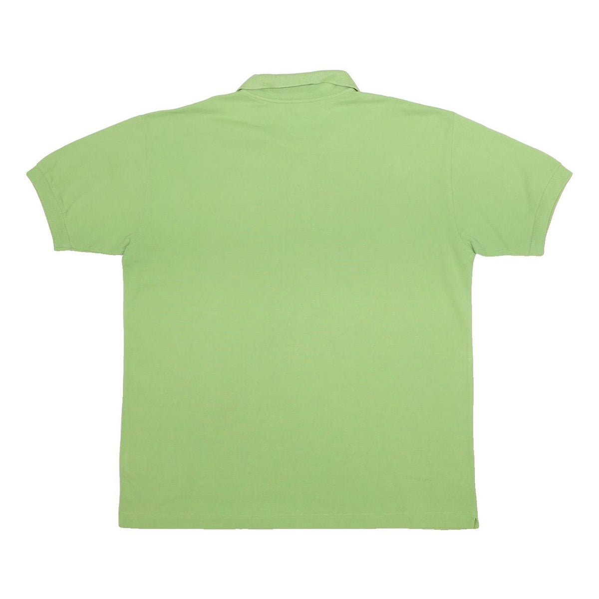 KAPPA Mens Green Short Sleeve Plain 2XL Cotton Polo Shirt Summer Casual