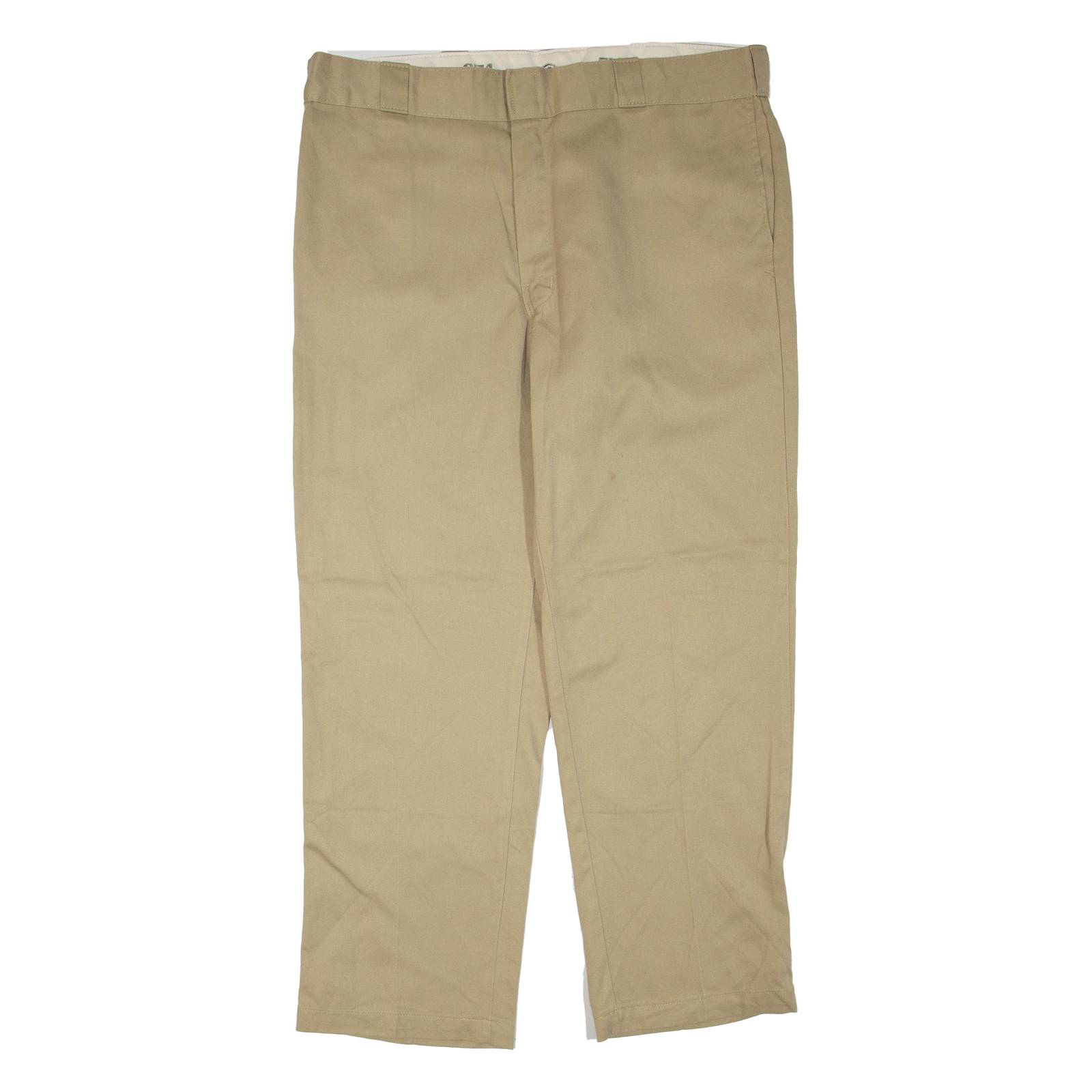 DICKIES Mens Trousers Beige Regular Tapered W40 L30