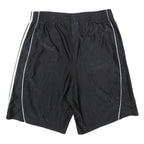 ADIDAS Mens Black Casual Sports Shorts L W34 Three Stripe Logo Gym