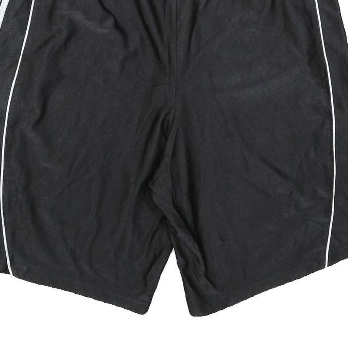 ADIDAS Mens Black Casual Sports Shorts L W34 Three Stripe Logo Gym