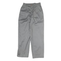 LEVI'S Womens Cotton Blend Grey Regular Straight Trousers W24 L25 Casual Smart