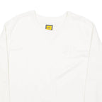 CAT Mens Sweatshirt Cream L