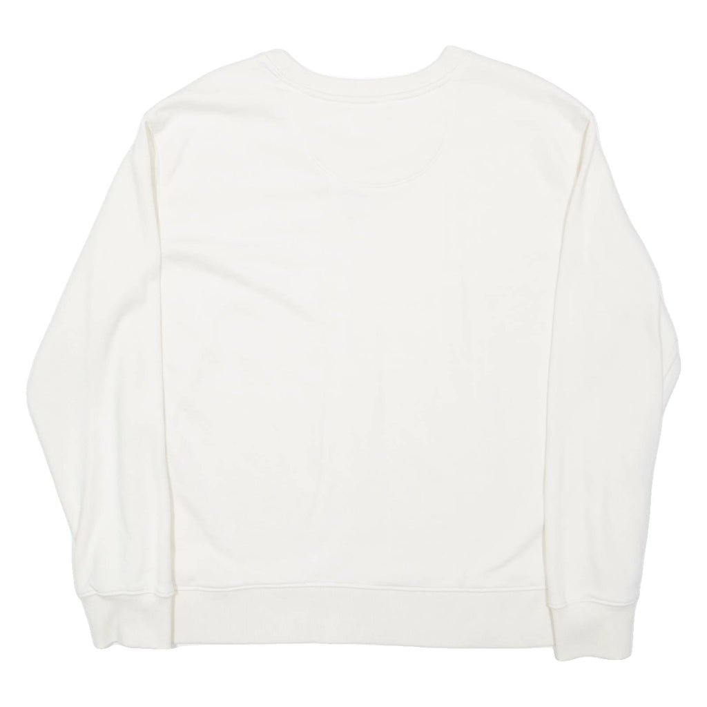 CAT Mens Sweatshirt Cream L