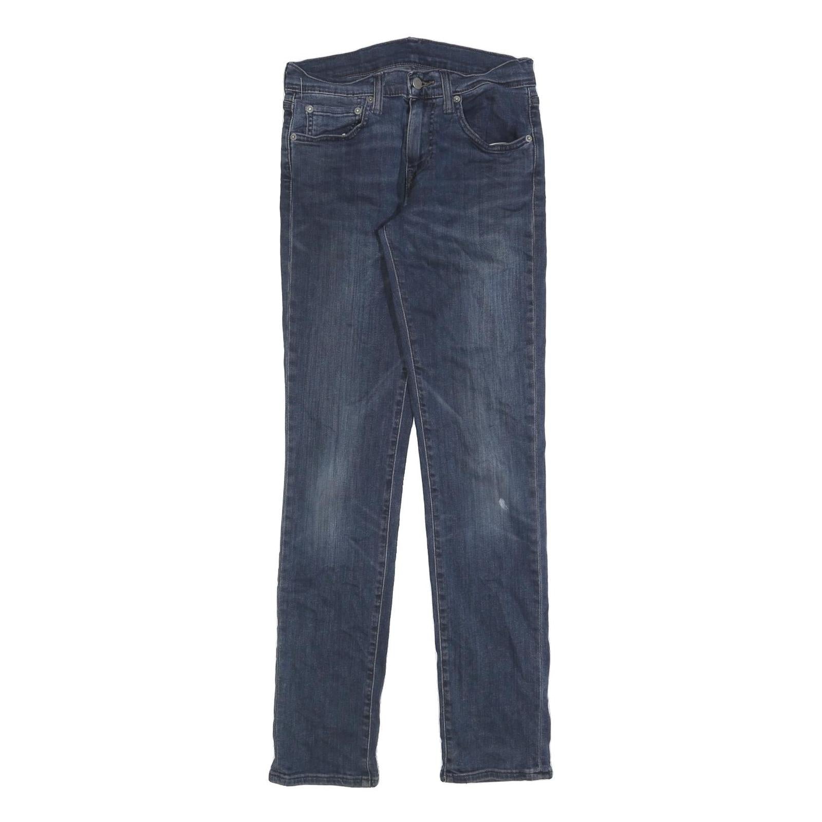 LEVI'S 511 Slim Mens Jeans Blue Slim Skinny Denim Medium W28 L32 Classic Zip