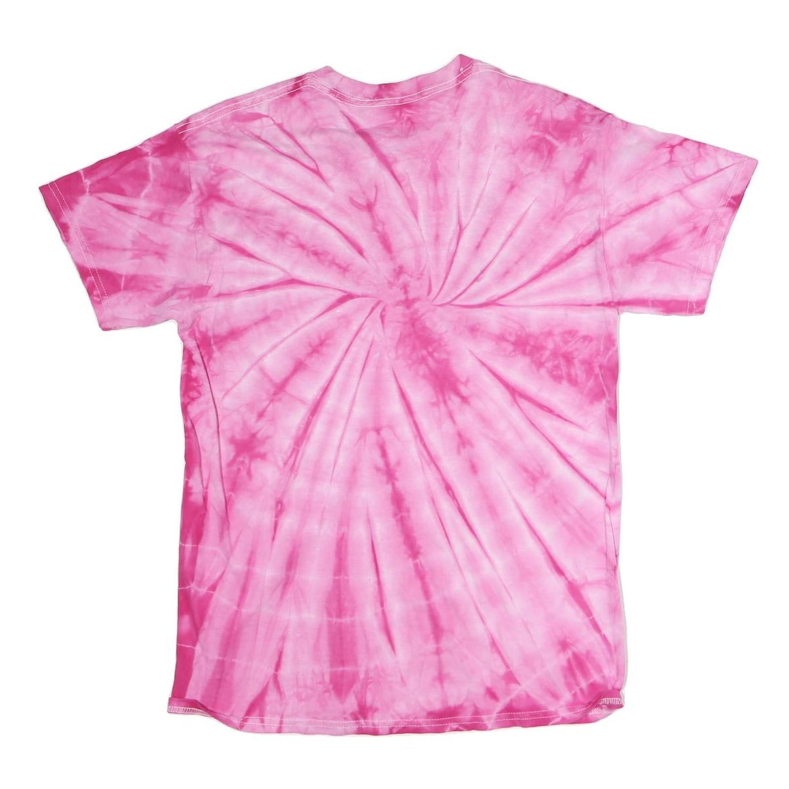 GENUINE MERCHANDISE Womens Pink Tie Dye Padres T-Shirt L Short Sleeve Crew Neck