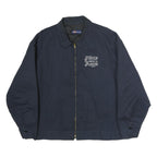 DICKIES Mens Blue Westcliff Medical Laboratories Cotton Jacket 2XL Zip Workwear