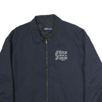 DICKIES Mens Blue Westcliff Medical Laboratories Cotton Jacket 2XL Zip Workwear