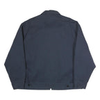 DICKIES Mens Blue Westcliff Medical Laboratories Cotton Jacket 2XL Zip Workwear
