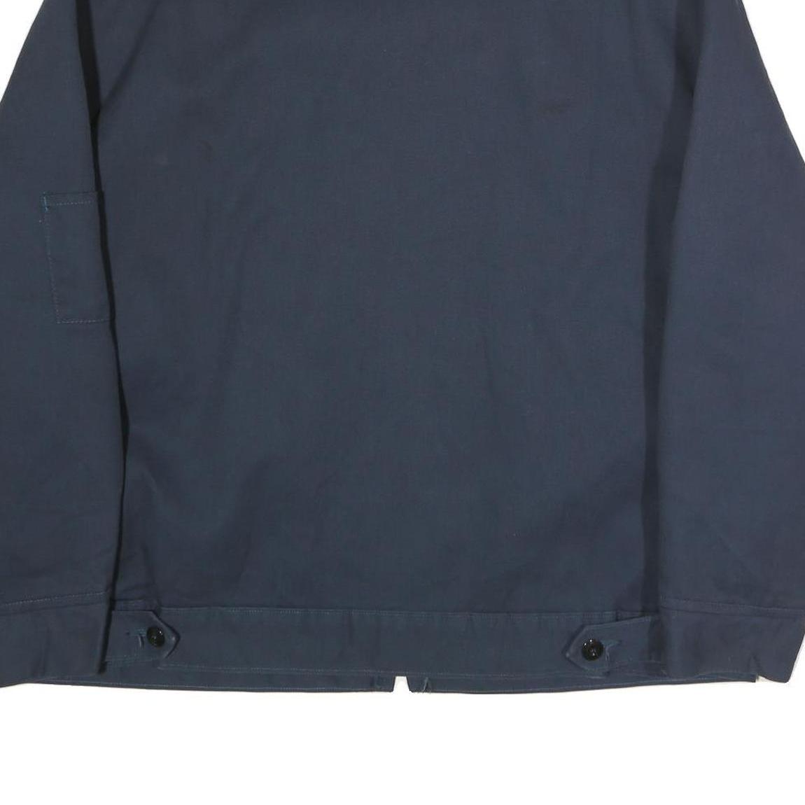 DICKIES Mens Blue Westcliff Medical Laboratories Cotton Jacket 2XL Zip Workwear