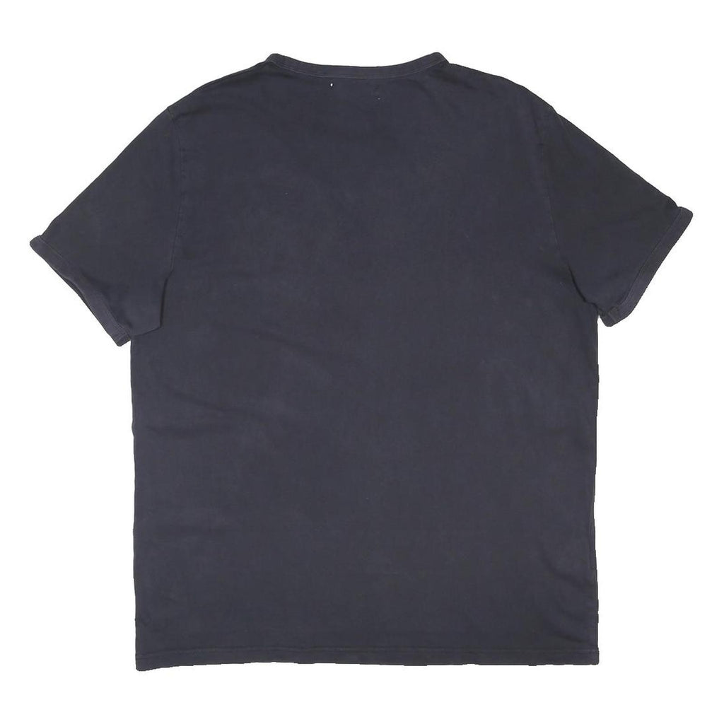 FRED PERRY Mens Black Modern T-Shirt XL Short Sleeve Crew Neck Cotton Blend