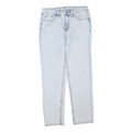 SEVEN Womens Regular Fit Straight Leg Denim Light Wash W28 L29 Classic Zip Jeans