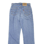 LEVI'S Womens Jeans Blue Regular Flared Denim Medium W24 L27 Classic Fit Zip