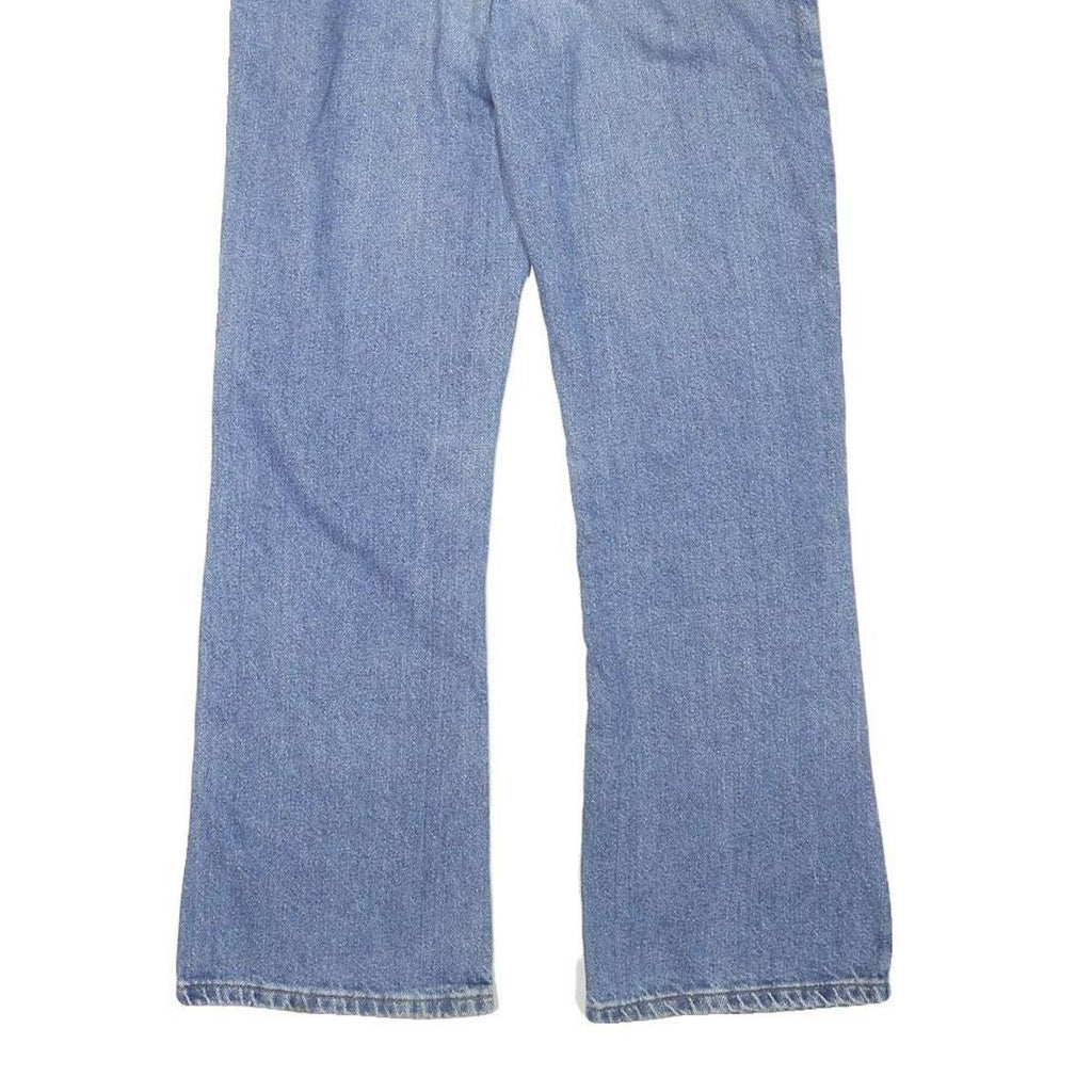 LEVI'S Womens Jeans Blue Regular Flared Denim Medium W24 L27 Classic Fit Zip