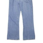 LEVI'S Womens Jeans Blue Regular Flared Denim Medium W24 L27 Classic Fit Zip