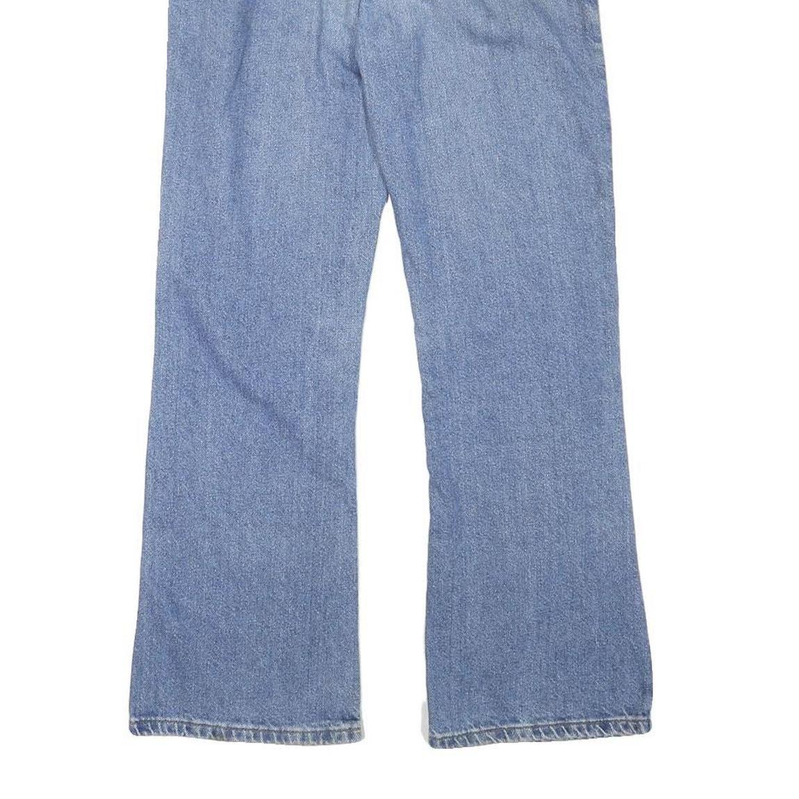 LEVI'S Womens Jeans Blue Regular Flared Denim Medium W24 L27 Classic Fit Zip