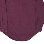 LEVI'S Mens Maroon Cotton Blend Shirt M Button-Up Pockets Casual Relaxed Fit