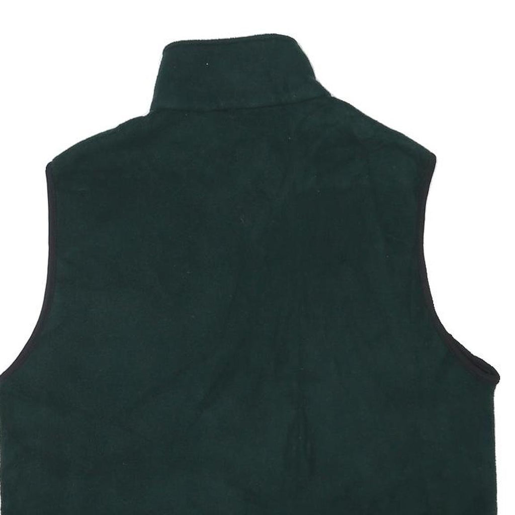 WOOLRICH Mens Green Jacket M Polyester Blend Plain Zip Outdoor Casual Layering