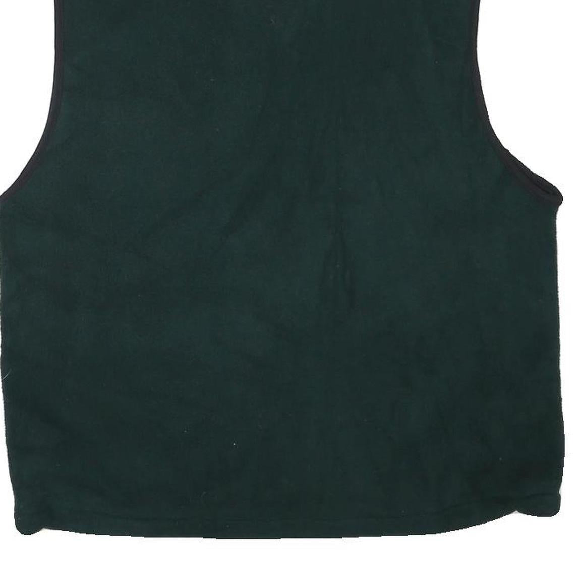 WOOLRICH Mens Green Jacket M Polyester Blend Plain Zip Outdoor Casual Layering