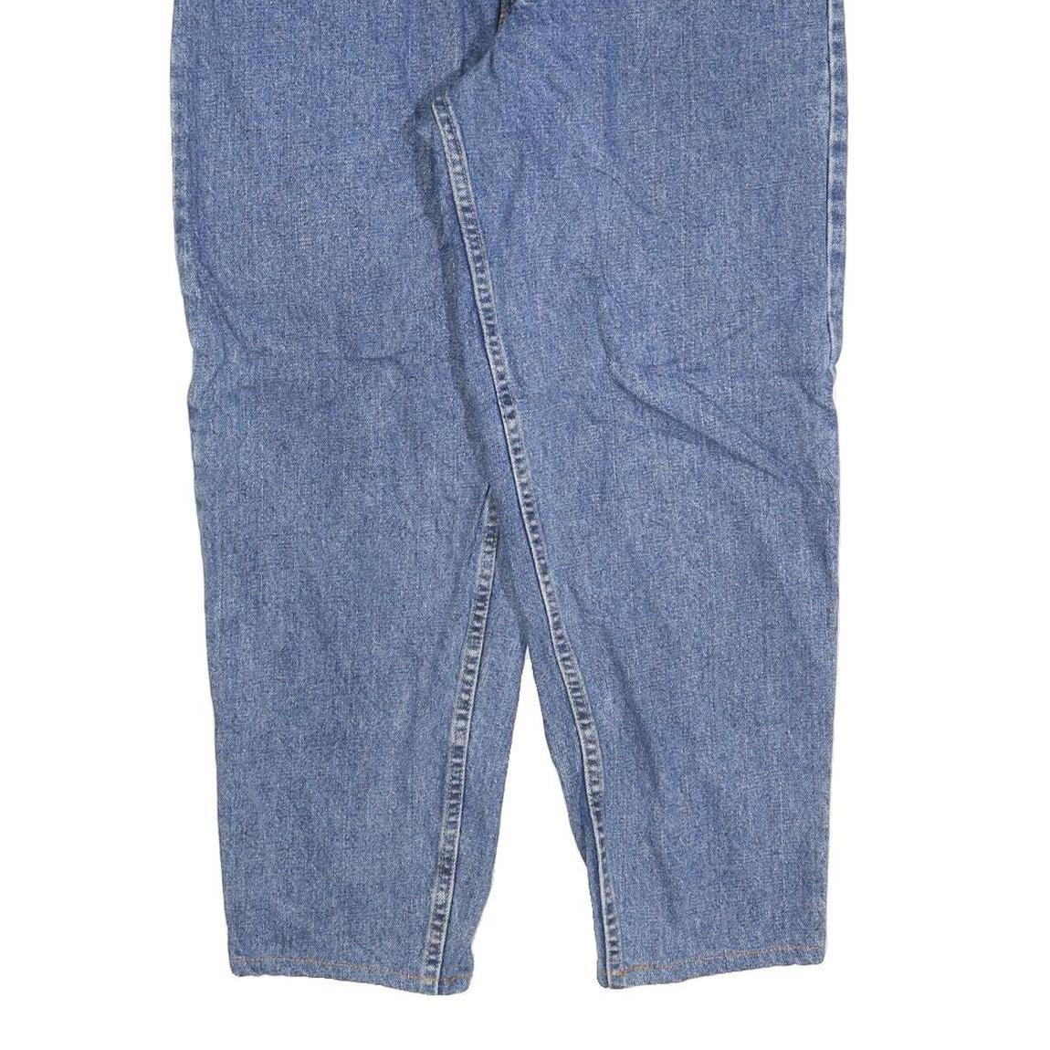 LEVI'S 550 Tapered Mens Jeans Blue Loose Denim Medium W33 L28 Relaxed Fit Zip