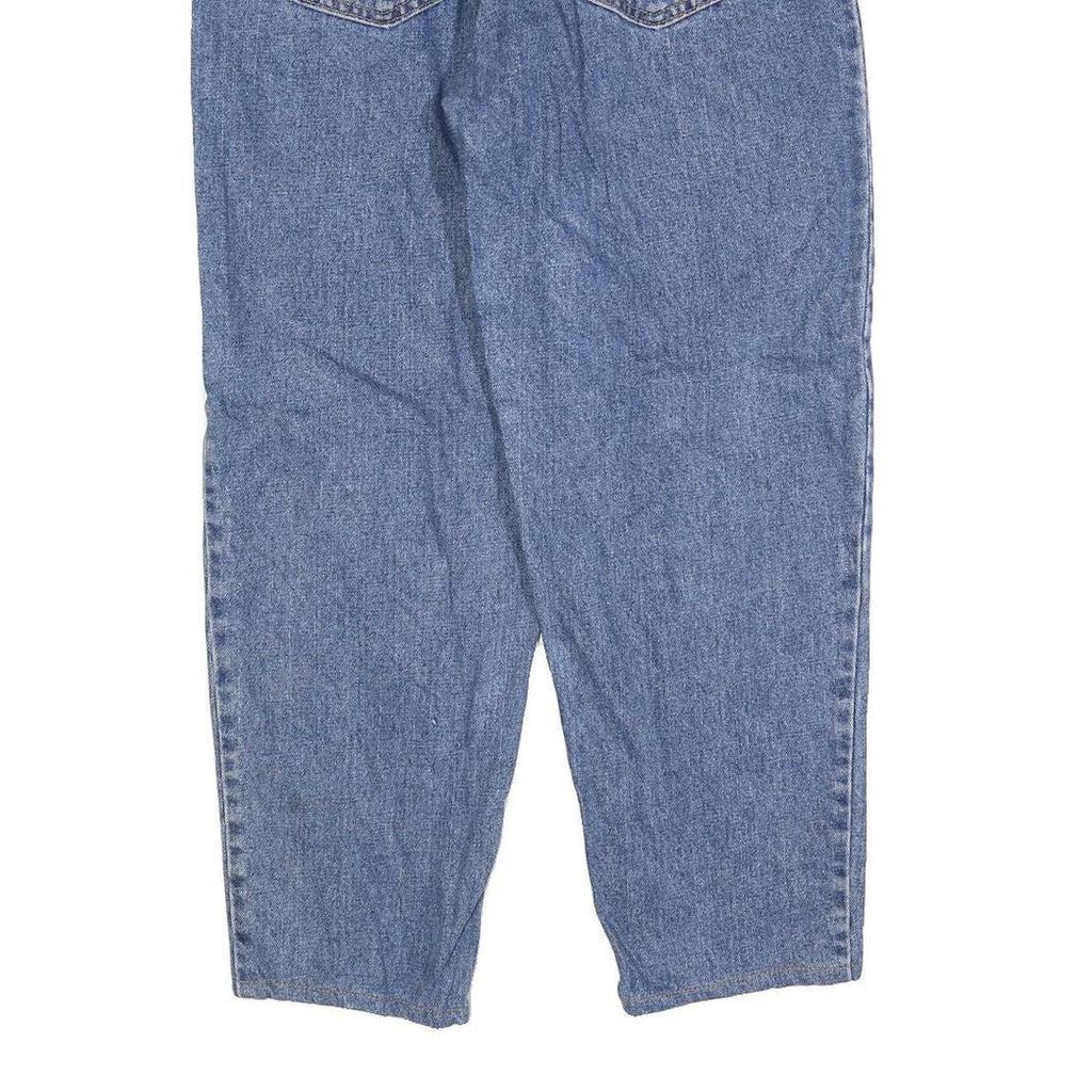 LEVI'S 550 Tapered Mens Jeans Blue Loose Denim Medium W33 L28 Relaxed Fit Zip