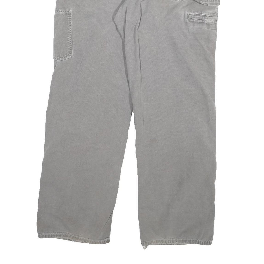 CARHARTT Mens Jeans Beige Relaxed Straight Denim Medium W33 L29 Workwear Casual