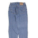LEVI'S 550 Tapered Womens Jeans Blue Relaxed Denim Medium W28 L32 Distressed