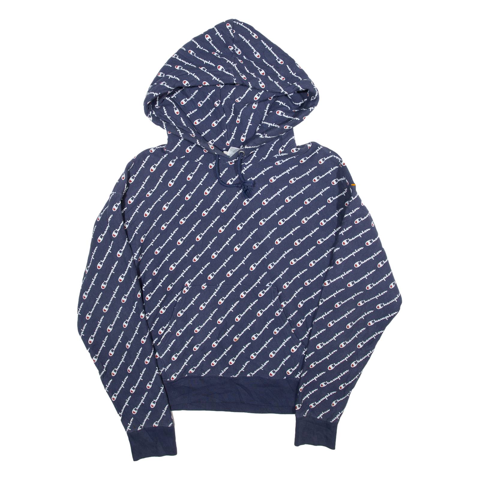 CHAMPION REVERSE WEAVE Womens Blue Hoodie M