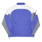 NFL Mens Blue & Grey Zip Up Track Jacket L Polyester Sportswear