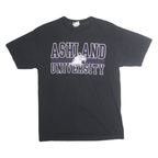 TCX Mens Black Ashland University Graphic T-Shirt M Short Sleeve Crew Neck