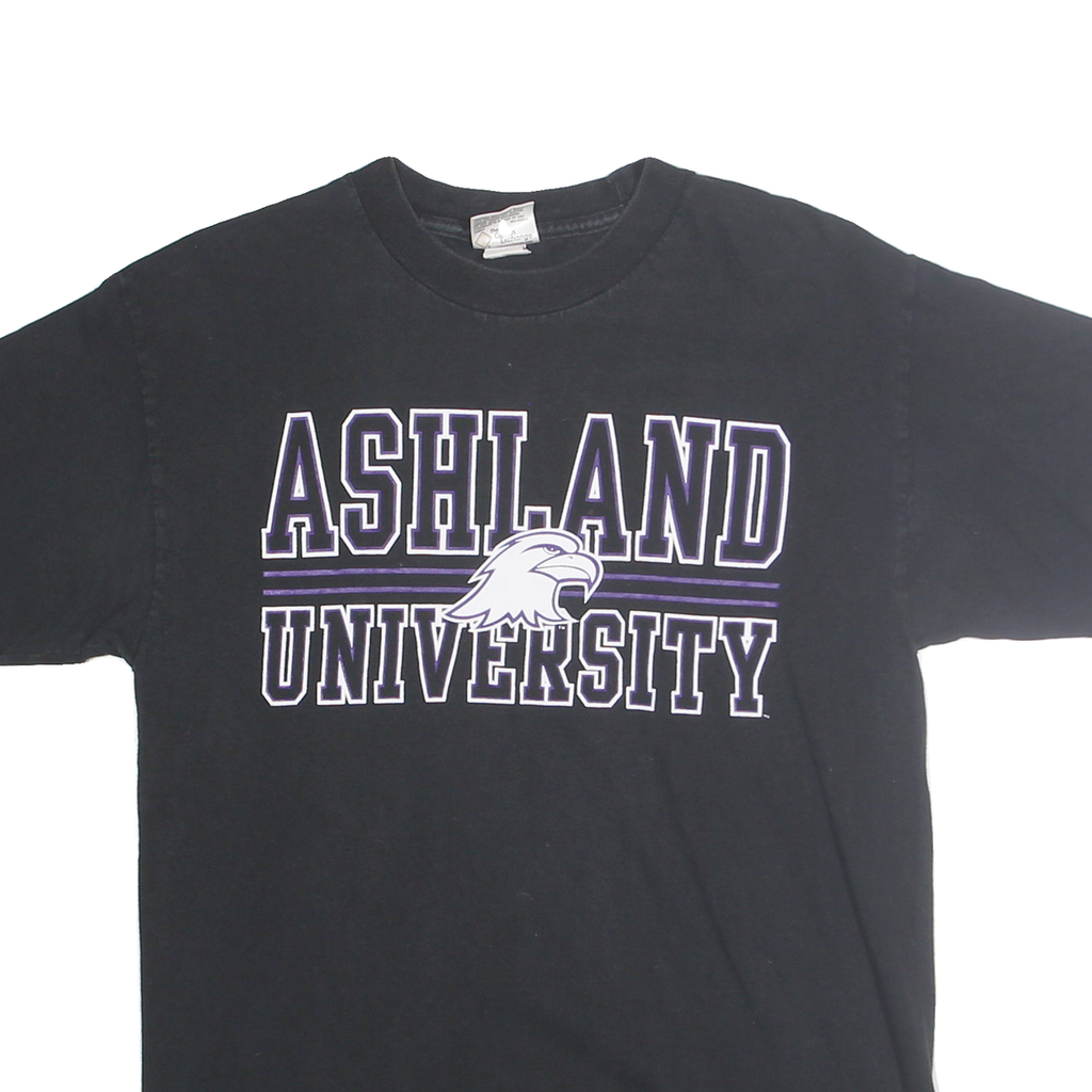 TCX Mens Black Ashland University Graphic T-Shirt M Short Sleeve Crew Neck