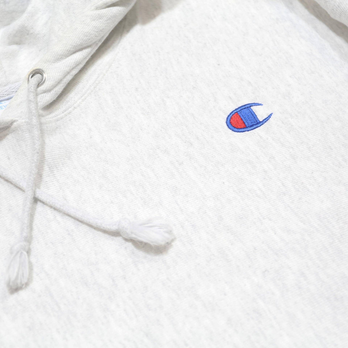 CHAMPION REVERSE WEAVE Womens White Hoodie L Cotton Blend Pullover Casual