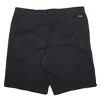DICKIES Mens Black Casual Shorts 2XL W42 Cotton Blend Workwear Comfortable Fit